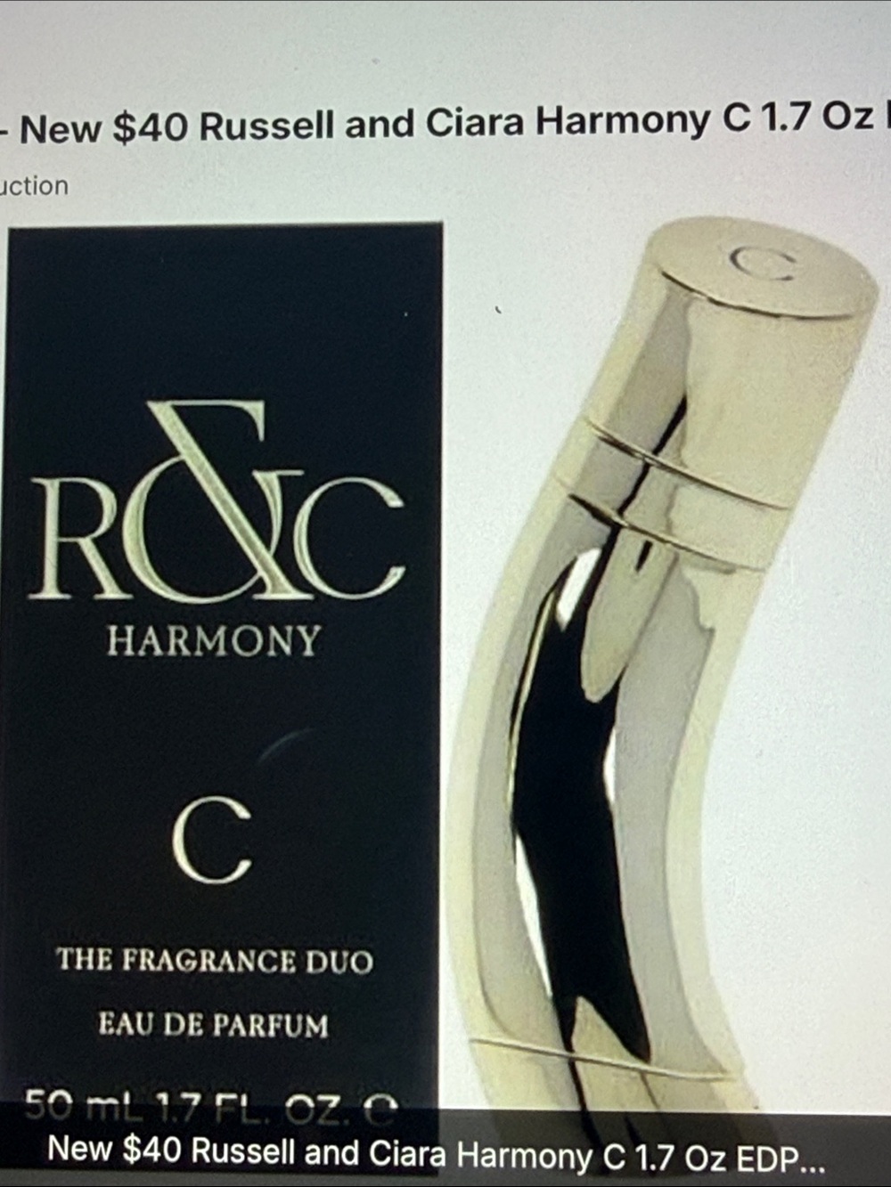 Russell & Ciara Harmony C Eau de Parfum - Gold Atomizer